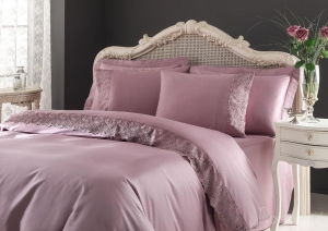 Элитное постельное белье Regina фиолетовый